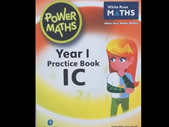 POWER MATHS YEAR 1 PRACTICE BOOK 1C - WHITE ROSE M