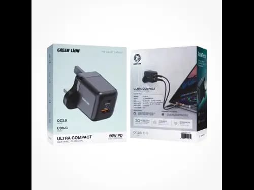 GREEN LION GAN WALL CHARGER 20W+QC 3.0