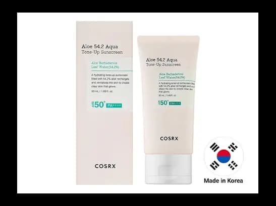 Cosrx Aloe 54.2 Aqua Tone-Up Sunscreen SPF 50+ PA++++ 50ml - KOREA