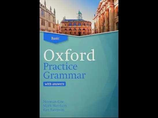 OXFORD PRACTICE GRAMMAR WITH ANSWERS