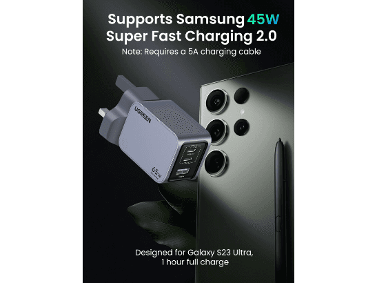 UGREEN 65W Nexode Pro GaN Fast Charging Adapter With Type-c to Type-c Cable – X755 - 25872 (3)