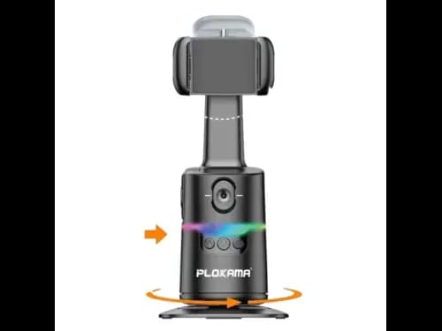 Plokama AUTO-A20 Gimbal Auto Face Tracking 360 Smart Shooting Gimbal with 3 Month Warranty