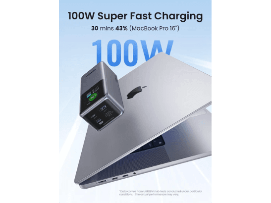 UGREEN 20000mAh 130W Nexode Smart Display Power Bank – PB721 - 35524B (6)