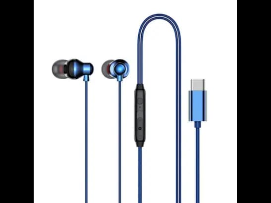 Recci REP-L36 In-Ear Type-C Wired Earphone - 6 Month Warranty