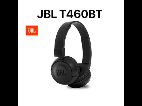 JBL T460BT Wireless On-Ear Headphones with Pure Bass & 11H Playtime