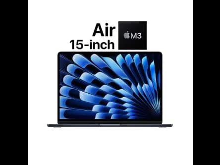 MacBook Air 15 inch M3 Chip  with 1 Year AppleCare warranty