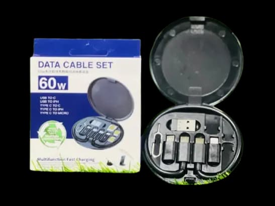 60W Data cable set - Multifunction Fast Charging