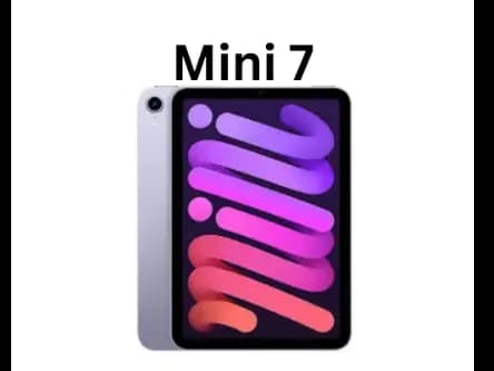 Apple iPad mini 7 with 1 Year AppleCare warranty