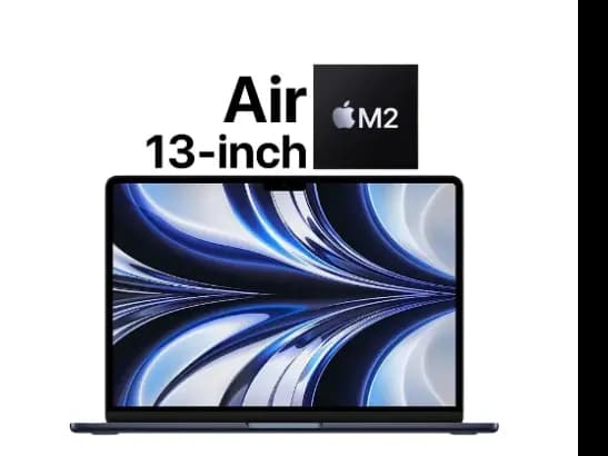 Apple MacBook Air 13 inch M2 Chip with 1 Year AppleCare warranty