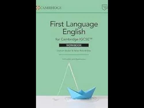 FIRST LANGUAGE ENGLISH FOR CAMBRIDGE IGCSE WB-6ED
