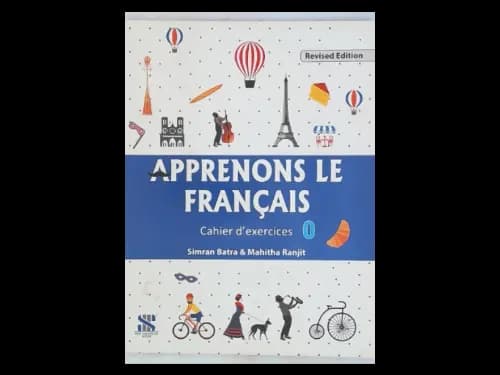 APPRENONS LE FRANCAIS - CAHIER D EXERCICES 0