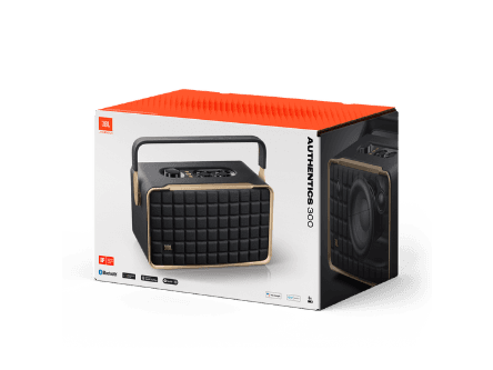 JBL Authentic 300 – Retro-Style Wireless Smart Speaker with Wi-Fi, Bluetooth & 100W Output with 6 months warranty (5)