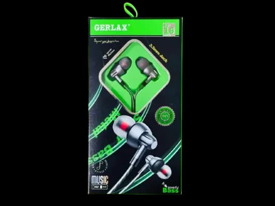 Gerlax 3.5mm Jack powerful bass earphones