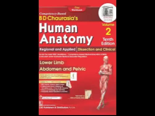 B D CHAURASIAS HUMAN ANATOMY VOL 2 10ED