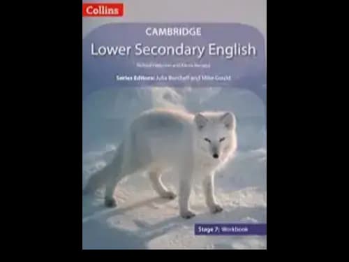 CAMBRIDGE CHECKPOINT ENGLISH 7 - WORKBOOK