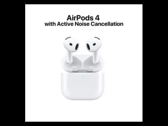 Apple AirPods 4 (ANC) with 1 Year AppleCare warrenty