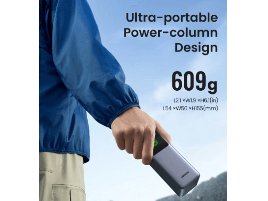 UGREEN 25000mAh 200W Nexode Smart Display Power Bank – PB722 - 35525B (3)