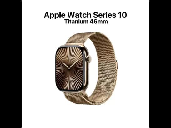 Apple Watch Series 10 Titanium  with 1 year apple care warranty