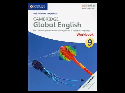 CAMBRIDGE GLOBAL ENGLISH - WORKBOOK 9