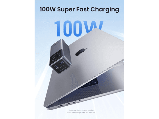 UGREEN 12000mAh 100W Nexode Fast Charging Power Bank – PB724 - 35526B (4)