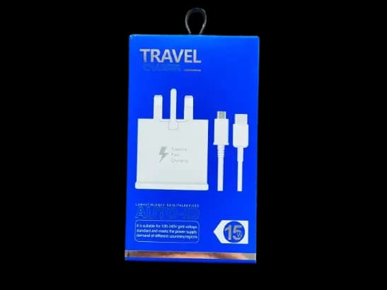 Travel Charger 15w auto-id  -  white