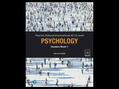 Pearson Edexcel International AS-A Level Psychology Student Book 1 with code by Karren Smith