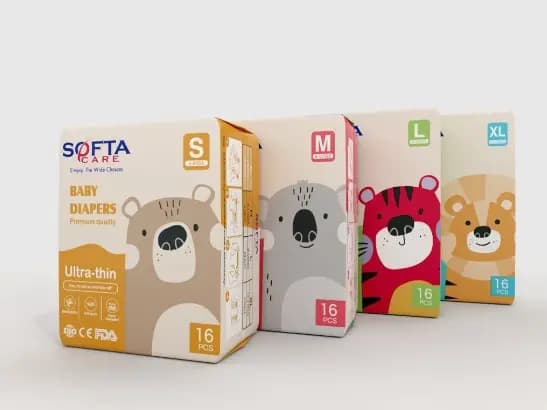 ULTRA-THIN BABY DIAPERS 16 PCS & 32 PCS