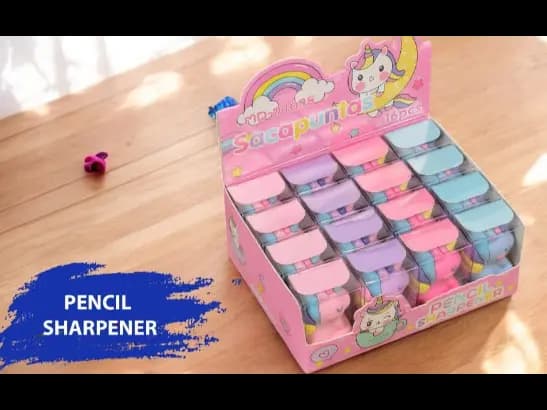 Unicorn Pencil sharpener for kid's stationary
