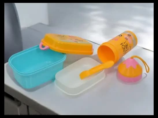Children's School Lunch Box Kit for Boys and Girls (4)