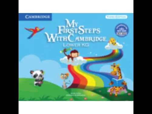 My First Steps With Cambridge Lower KG by Sonali Nadkarni