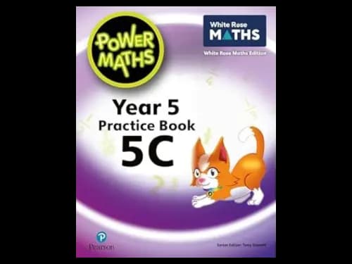 Power Maths Year 5 : Practice Book 5C 2nd Edition by Josh Lury,Tony Staneff