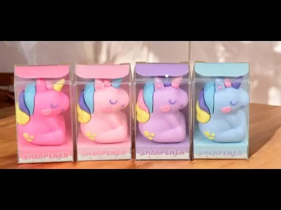 Unicorn Pencil sharpener for kid's stationary (3)