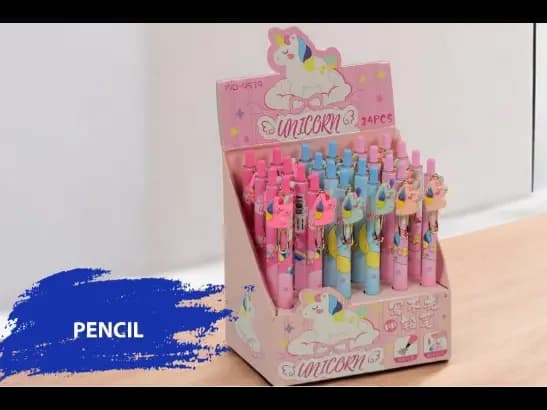 Cute Unicorn Mechanical Pencils For Writing - 3 pcs pack (2)
