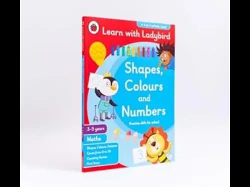 Learn With Ladybird 4 in 1 Activity Book - Practice Skills for School -3-5 Years by Ladybird