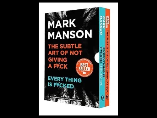 Mark Manson : 2 Box Set : Hardcover Edition by Mark Manson