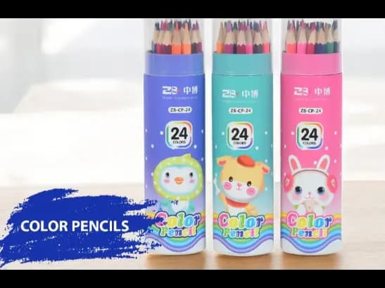 Color Pencils Set - 24 color pencils available