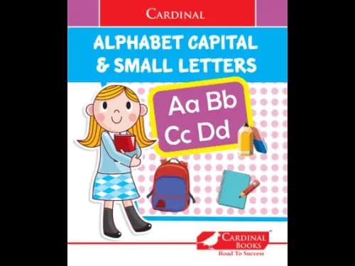 Cardinal Alphabet Cap and Small Letters by Cardinal Books