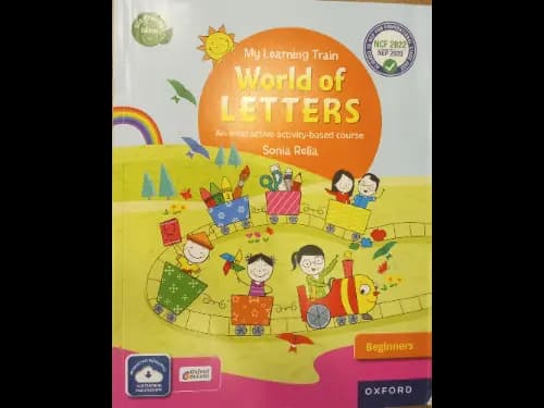 My Learning Train : Beginers : World of letters