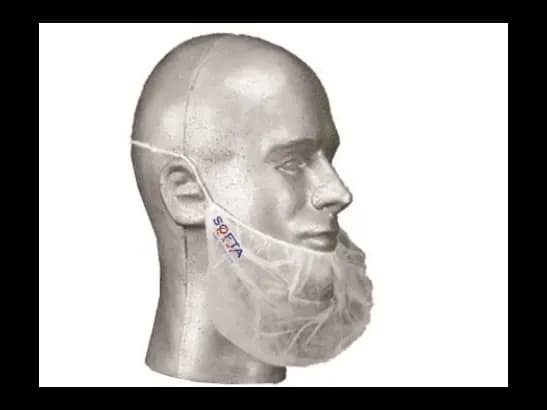 Beard Cover, White