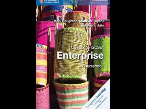 Cambridge Igcse Enterprise Coursebook : New Edition by Medi Houghton,Veenu Jain,Matthew Bryant