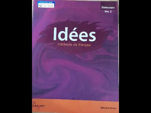 Idees Methode De Francais Debutant - Ver 2