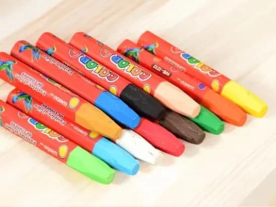 Color oil pastels - 12 color pastels (3)