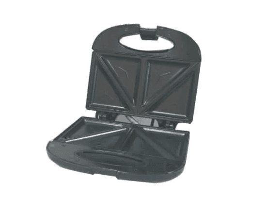 WIPRO SANDWICH MAKER - 4 SLICES - STANLED STEEL - BLACK --800W (WST218/WST18A) (2)