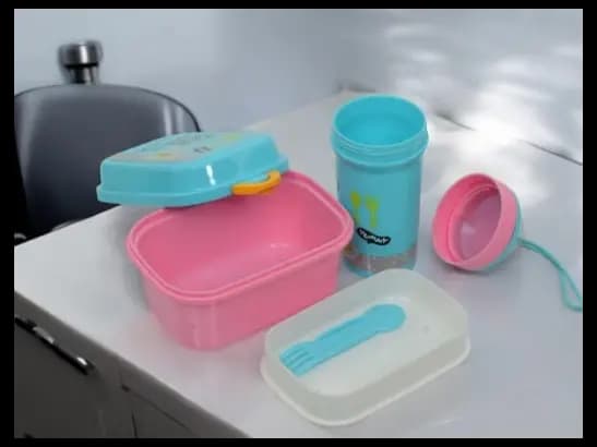 Children's School Lunch Box Kit for Boys and Girls (5)