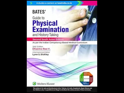 Bates Guide to Physical Examination and History Taking 13E 2nd SAE by Bickley