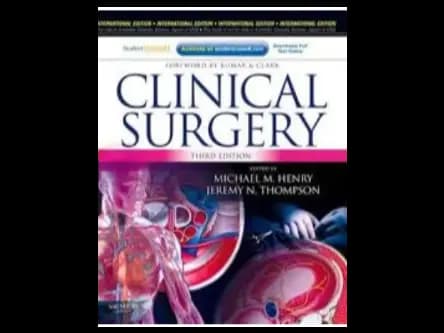 Clinical Surgery 3rd Edition by Michael M.Henry,Jeremy N. Thompson