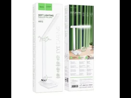 HOCO HX12 EYE PRITECTION FOLDABLE TABLE LAMP - WHITE (5)