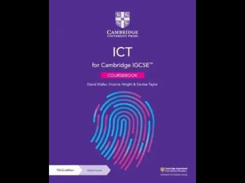 Cambridge IGCSE ICT Coursebook with Digital Access : 3rd Edition by David Waller,Victoria Wright,Denise Taylor