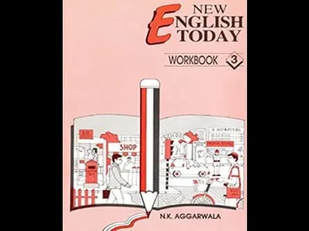 New English Today Workbook 3 by N.K.Aggarwala