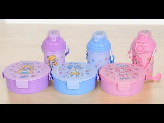 Children's School Lunch Box Kit for Boys and Girls (2)
